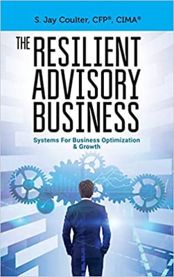book cover for The Resilient Advisory Business