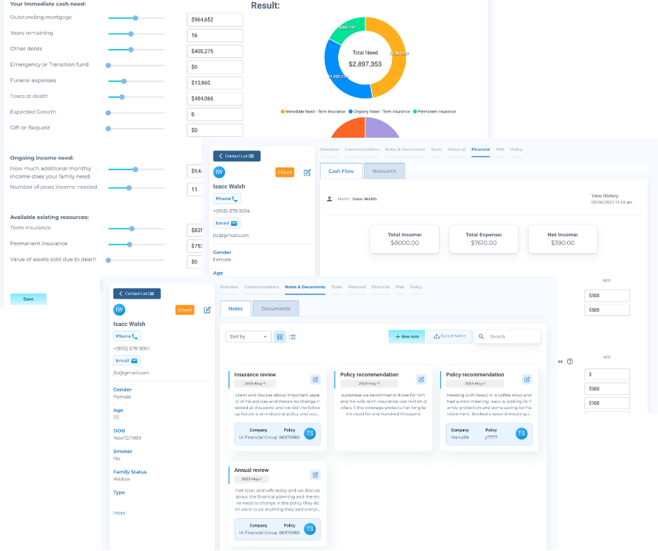 BlueMind - FNA, Cash Flow, Notes